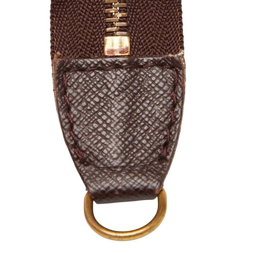 LOUIS VUITTON Authentic Brown Damier Leather Shoulder Bag - Picture 6 of 10